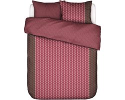 ESSENZA Tesse Dekbedovertrek cherry red - Tweepersoons – 200x200/220 cm
