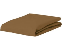 ESSENZA The Perfect Organic Jersey Hoeslaken Cafe Noir - 140-160 x 200-220 cm