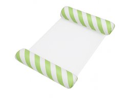 Estacks- Waterhangmat - Luchtbed Zwembad - Luchtmatras opblaasbaar - Groen - Zwembad/Strand - Waterspeelgoed - Vakantie