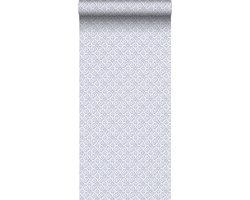 ESTAhome behang oosters motief lila paars - 50 x 900 cm - 139424