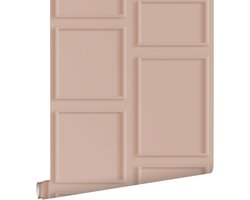 ESTAhome behang wandpanelen oudroze - 50 x 900 cm - 139929