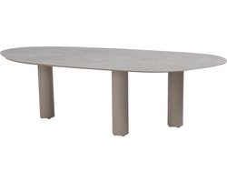 Estate dining tuintafel mango 240x105xH75 cm keramiek latte Taste 4SO