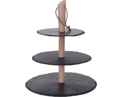 Etagere 3-laags voor high tea, tapas en hapjes
