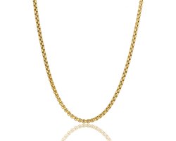 Eterna Jewellery | Box Ketting 1.2MM - Goud - Gouden ketting dames & heren - Gold filled 18 Karaat
