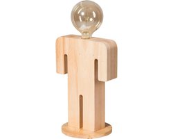 ETH Adam-Eve Tafellamp M - E27 - Hout - Adam