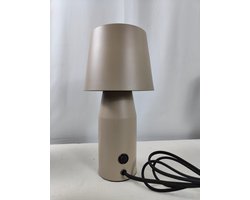 ETH Aron tafellamp 1x E27 h269xd110 zand