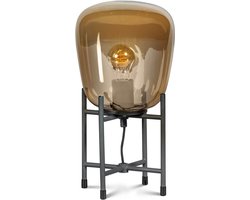 ETH Benn Gold Mini Tafellamp 1x E27 60W Zwart