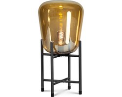 ETH Benn Gold Tafellamp 1x E27 Zwart