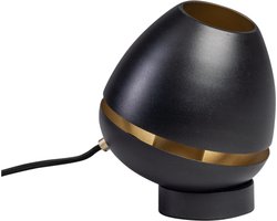 ETH Claire - Tafellamp - Zwart Goud - Magneet voet