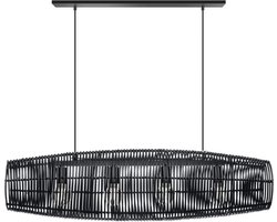 ETH Cocoon hanglamp 4 x E27 zwart