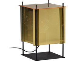 ETH Cube - Tafellamp - Goud Zilver - 38 cm hoog