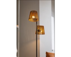 ETH Daan Vloerlamp 2xE27 Anodic brown