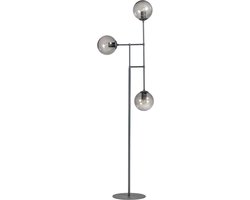 ETH Davina Vloerlamp 3x E27 Zwart