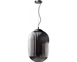 ETH Glamm Hanglamp - Ø30cm - E27 - Glas - Gerookt