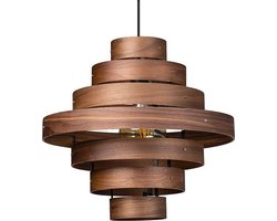 ETH HL Helix - Hanglamp - 1 lichts - Ø 500 mm - bruin