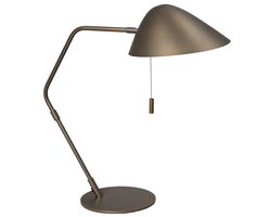 ETH Lotte tafellamp 1x E27 trekschakelaar anodic brown