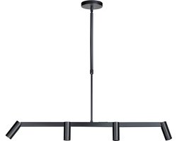ETH Miller Hanglamp 4 x E27 60W Zwart