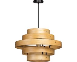 ETH Oaknut - Hanglamp - Hout - 5 Rings