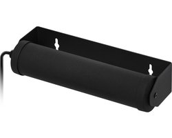 ETH Rondo Wandlamp 1x E14 mat zwart ex.lichtbron
