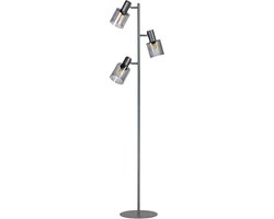 ETH Sledge Glass Vloerlamp 3x E27 Smoke Glas