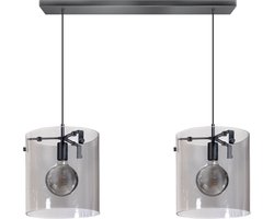 ETH The Silo Hanglamp Balk 2x E27 Zwart