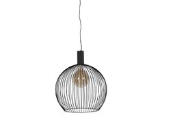 ETH wire - Hanglamp - 1 lichts - Ø 600 mm - Zwart