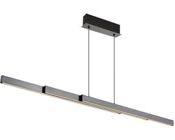 Ethan Hanglamp uitschuifbaar 95-150cm dark grey - Modern - Globo