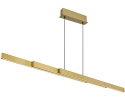 Ethan Hanglamp uitschuifbaar 95-150cm messing 2700-6000k - Modern - Globo