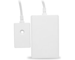 eTIGER - Waterlekmelder Draadloos Extra zendkracht - compatible met Alarmsystemen op 433Mhz Sigmatek, Elro, Eeden en vele anderen maar ook geschikt voor Homey smarthome gebruikers via RF HUB en Smart life uw verlichting laten knipperen bij lekkage