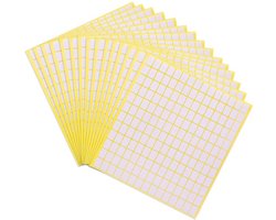 Etiketten 2700 stuks - Label Stickers 13 x 8 mm - Kleine Kleverige Stickers - Organisatie - Matte Afwerking - Voor Potten en Dozen - Labelstickers