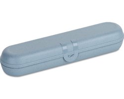 Etui voor Reisbestek, Natuur Bloemen Blauw, Organic Bio-Circular - Koziol | Klikk