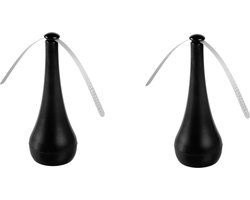 Eurom Fly Away Twister | Vliegenverjagers voor op tafel | Zwart 2 stuks