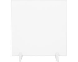Eurom Mon Soleil Infrarood paneel - 63.7x63.8cm - IP24 - 360watt - wifi - vloer/wand- Horizontaal / Verticaal - metaal wit mat