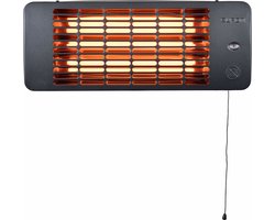 Eurom Q-time 2001 Terrasverwarmer - 2000W - 11 x 20 x 50cm