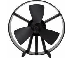 Eurom tafelventilator Safe-blade - zachte rubberen bladen - zwart