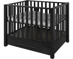 Europe Baby Casper Box Met Lade II Mat Zwart