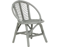 Europe Baby Julia Kinderstoel Rotan Grijs