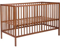 Europe Baby Ledikant - Solid Beech - 60 x 120 cm - Walnoot