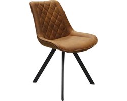 Eurosit eetkamerstoel  (12059 cowboy cognac/bruin )