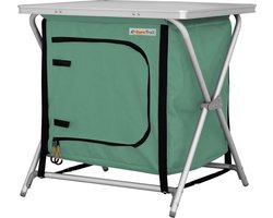 Eurotrail Campingkast Rieux - Zeegroen