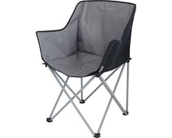 Eurotrail Campingstoel Kampala - Antraciet/Zwart