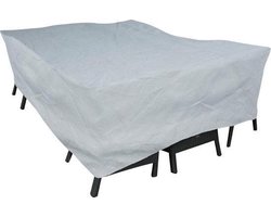 Eurotrail Hoes voor Zitgroep rechthoek polyester 250*210*80cm - Grijs