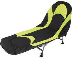 Eurotrail Kampeerbed Queen - Zwart/Lime