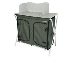 Eurotrail Keukenkast Mayet 88 Cm Aluminium/polyester Groen