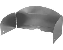 Eurotrail Kooktafel Windscherm - Zwart