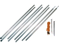 Eurotrail Luifelset Aluminium 200cm - 4 delig - 2 stuks