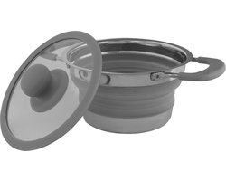 Eurotrail Pan met deksel Large - Grey