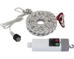 Eurotrail Verlichte Scheerlijn - Veiligheidslijn - LED Scheerlijn - Wit - Oplaadbaar - Waterbestendig - 8 Lichtstanden