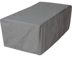 Eurotrail Waterdichte Tafelhoes Tuin Rechthoekig, Cantonic 255x110x75cm, Grijs