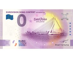 Eurovision Song Contest souvenir biljet Rotterdam 2021